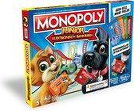 Afbeelding van het spel Monopoly Junior Elektronisch Bankieren - Bordspel