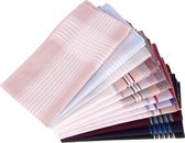 Clarysse Heren Zakdoeken Assorti 12 stuks