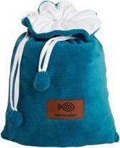 Mer du Nord Plaid Fleece Blauw 130x160cm