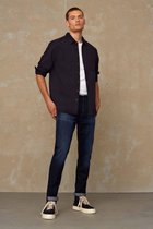 Kings Of Indigo - Enda Pocket  - Longsleeve Shirt - Blauw - XS