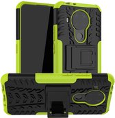 Coverup Rugged Kickstand Back Cover - Nokia 5.4 Hoesje - Groen