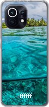 6F hoesje - geschikt voor Xiaomi Mi 11 -  Transparant TPU Case - Beautiful Maldives #ffffff