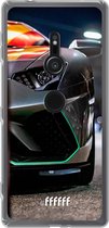 6F hoesje - geschikt voor Sony Xperia XZ2 -  Transparant TPU Case - Lambo #ffffff