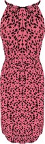 Cheetah Halter Dress Koraal