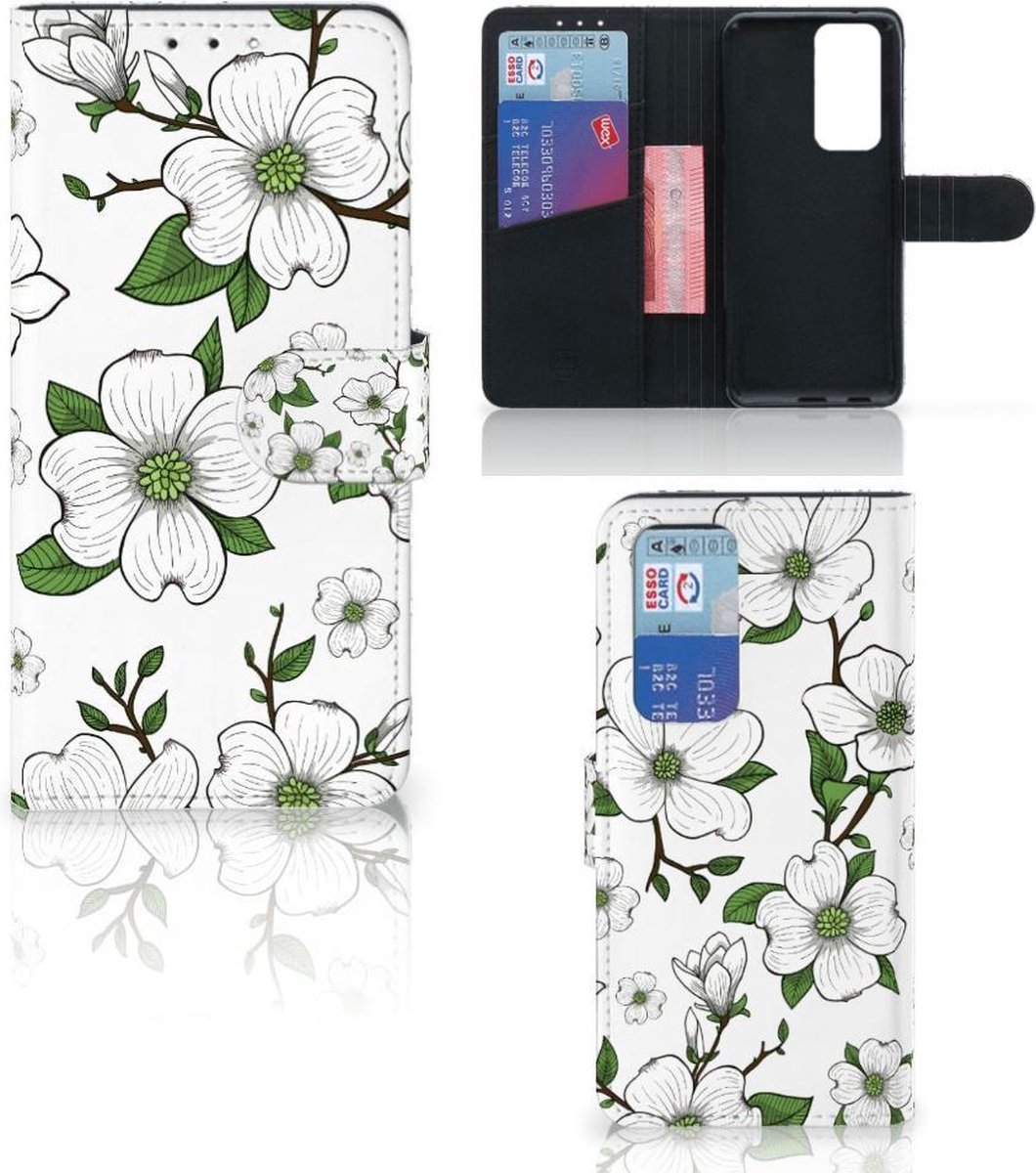 OPPO Find X3 Neo 5G Hoesje Dogwood Flowers