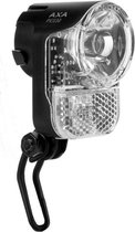 koplamp Pico 30 lux naafdynamo/fietsaccu zwart