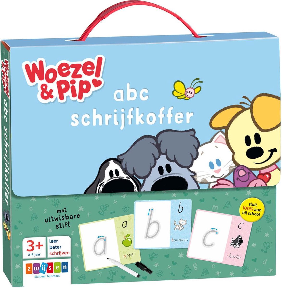 Woezel & Pip - abc schrijfkoffer Games | bol.com