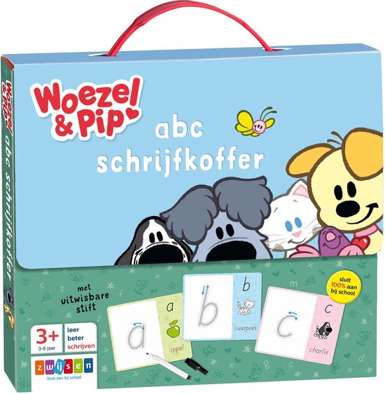 Woezel & Pip - abc schrijfkoffer - Zwijsen