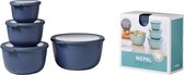 Mepal Multikom Set Donkerblauw 4-Delig