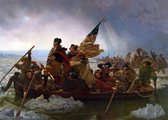 Poster Washington Crossing the Delaware - Large 50x70 cm - Amerikaanse Onafhankelijkheidsoorlog