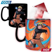 NARUTO SHIPPUDEN - Mug Heat Change - 460 ml - Duel - avec boîte