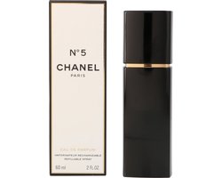 foto van Chanel N°5 60 ml - Eau de Parfum - Damesparfum - Navulbaar