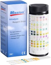 Mission Keto Urinalysis Strips 10 Parameters