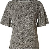 IVY BEAU Unis Blouse - Black/White - maat 40