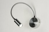 Lumidora Wandlamp 70556 - Ingebouwd LED - 1.0 Watt - 100 Lumen - 2700 Kelvin - Aluminium - Metaal