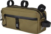 AGU Bar Bag Stuurtas Venture - Bruin - 2 L - Bikepacking - Stuur- en Frametas in één