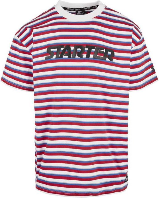 Starter Heren Tshirt M Stripe Jersey Multicolours
