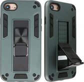 Wicked Narwal | Stand Hardcase Backcover voor iPhone SE 2020 / 8 / 7 Donker grijs