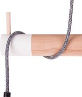 Dippie Stick wandhaak hout - wonderful white XL