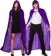 Cape met capuchon Dawn purple.