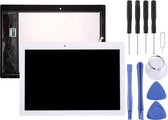 Let op type!! LCD Screen and Digitizer Full Assembly for Lenovo Tab 2 A10-70 / A10-70F (White)