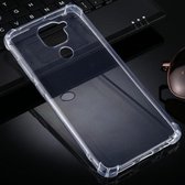 Voor Xiaomi Redmi Note 9 / 10X 4G vierhoekige anti-drop ultradunne TPU-hoes