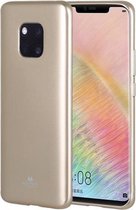 GOOSPERY PEARL JELLY TPU Anti-fall en Scratch Case voor Huawei Mate 20 Pro (goud)