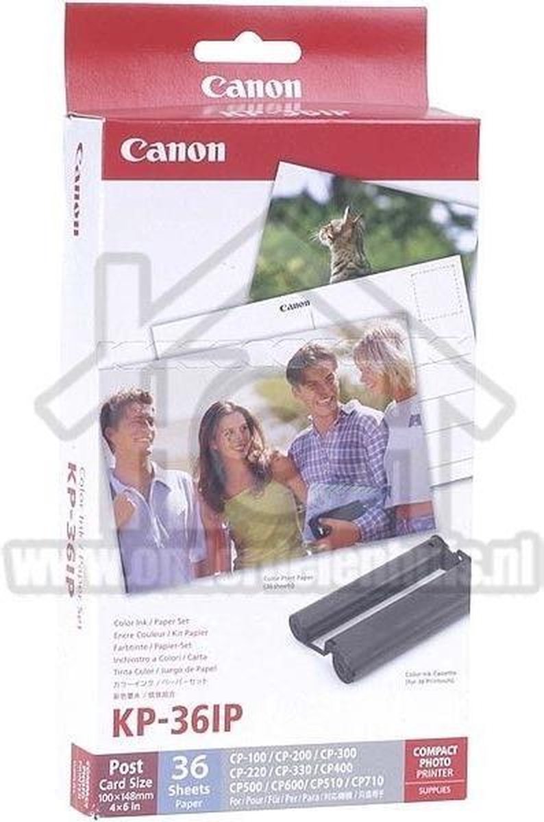 Canon KP-36IP - Cartouche d'encre couleur + papier photo