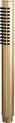 Brauer Gold Edition Regendoucheset opbouw - hoofddouche 20cm - glijstang - handdouche staaf 1 stand - gladde knoppen - PVD - geborsteld goud