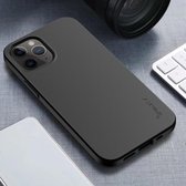 Voor iPhone 12/12 Pro iPAKY Starry-serie schokbestendig rietje + TPU beschermhoes (zwart)