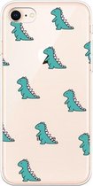 Voor iPhone 7/8 Lucency Painted TPU Protective (Mini Dinosaurus)