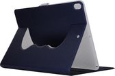 Horizontale flip effen kleur Elastic Force lederen tas met 360 graden rotatiehouder voor iPad Pro 10,5 inch (saffierblauw)