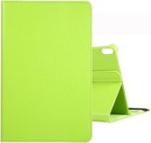 Voor Huawei Matepad Pro 10.8 inch 360 graden rotatie Litchi Texture Flip Leather Case met houder (groen)