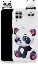 Voor Huawei P40 Lite schokbestendig Cartoon TPU beschermhoes (Panda)