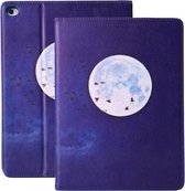 Voor iPad mini 2019/4 Cross Texture Horizontale Flip PU Leather Case met Houder & Slaap / Wekfunctie (Night Wild Goose)