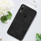 PINWUYO schokbestendige waterdichte volledige dekking PC + TPU + huid beschermhoes voor Huawei Y7 Prime (2019) (zwart)