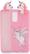 Voor Galaxy S20 schokbestendige Cartoon TPU beschermhoes (eenhoorn)