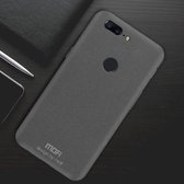 MOFI voor OnePlus 5T Ultradunne TPU Soft Frosted beschermende achterkant van de beschermhoes (grijs)