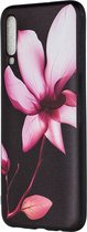 Samsung Galaxy A70 Hoesje - Mobigear - Design Serie - TPU Backcover - Lotus - Hoesje Geschikt Voor Samsung Galaxy A70