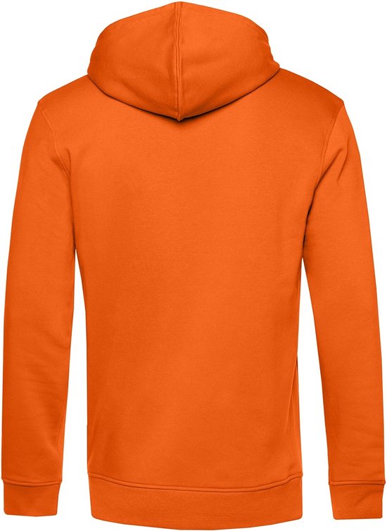 Oranje hoodie, achterkant