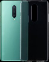 Voor OnePlus 8 TPU ultradunne transparante mobiele telefoonhoes