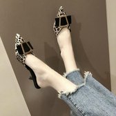 Damesschoenen Leopard Damesschoenen Lage hak, Schoenmaat: 39 (Leopard)