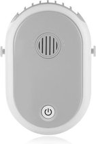 M3 hangende nek aromatherapie ventilator USB mini draagbare huishoudelijke buitenventilator, kleur: witgrijs gewoon