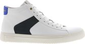Blackstone VG08 WHITE NAVY - MID-Sneaker - Man - White - Maat: 44
