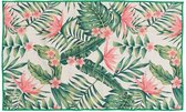 Nomadix Sporthanddoek Palms 68,5 X 45 Cm Polyester Groen/roze