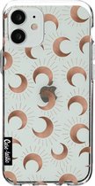 Casetastic Apple iPhone 12 Mini Hoesje - Softcover Hoesje met Design - Shadow Moon Print