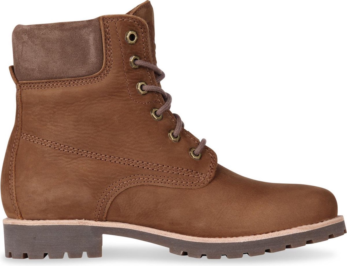 Panama Jack Panama 03 veter boots - lever / taupe, ,36 / 3 | bol.com