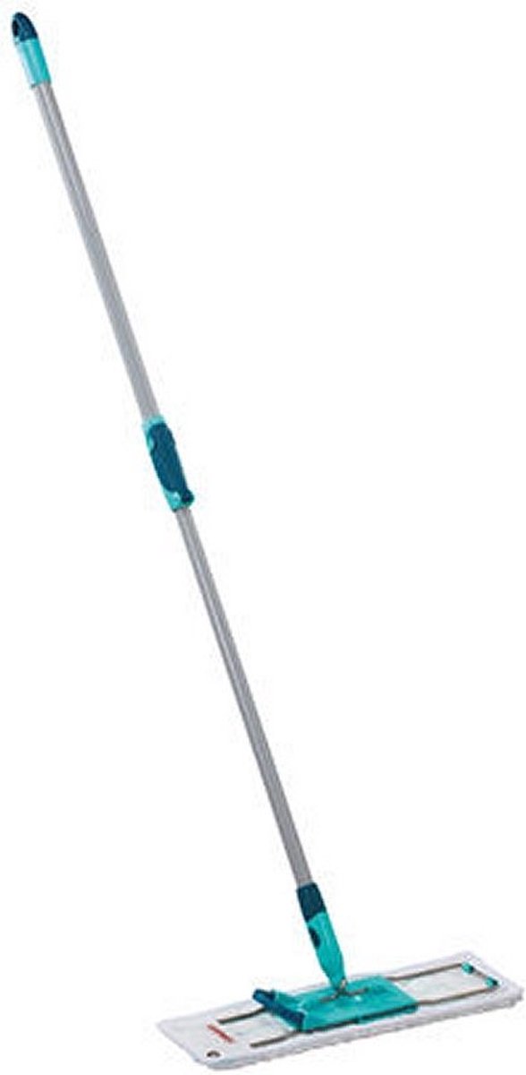 Goedkoopste Leifheit Profi vloerwisser XL Micro Duo - telescoopsteel 80-140 cm - 42 cm wisbreedte - 360° draaibare scharnier - Click System