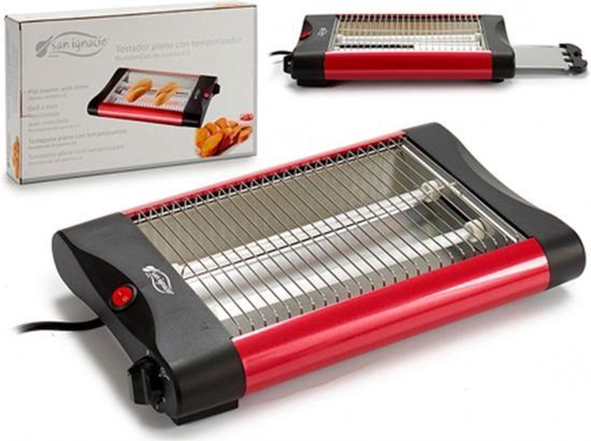 Grille-pain plat avec minuterie 600W