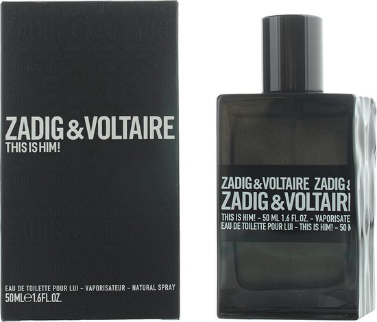 Zadig \u0026 Voltaire This Is Him 50 ml - Eau de Toilette - Herenparfum | bol.com
